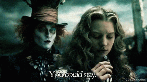 Alice GIF - Alice Through The Looking Glass Mad Hatter Johnny Depp GIFs