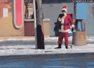 Black Santa GIF - Santa Claus Dancing Street Dancing GIFs