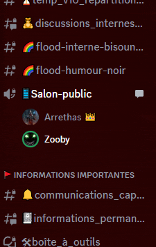 a screenshot of a chat with zooby at the top of it