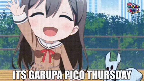Its Garupa Pico Thursday Bang Dream GIF - Its Garupa Pico Thursday Garupa Pico Bang Dream GIFs