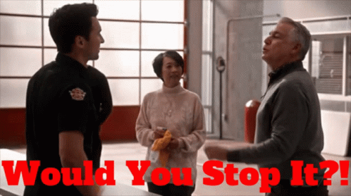 Station19 Paul Montgomery GIF - Station19 Paul Montgomery Would You Stop It GIFs