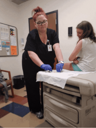 Flu Shot Nurse GIF - Flu Shot Nurse Nursing GIFs