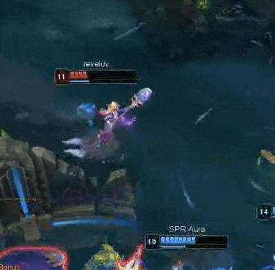 a video game is being played between reveluv and stunned players
