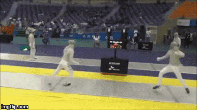 Fencing Sport GIF - Fencing Sport Attack GIFs