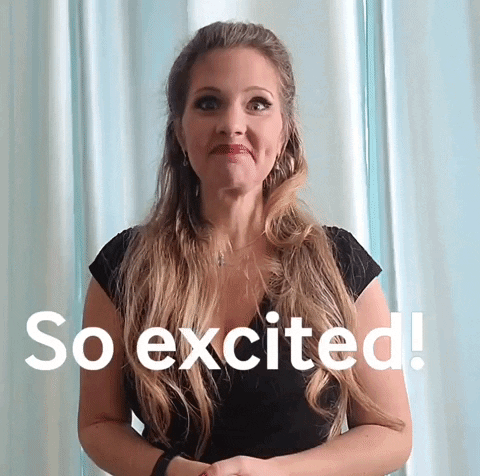 Excited Gif Jen GIF - Excited Gif Jen Cringe Forward GIFs