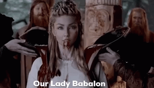 Babalon Lady Babalon GIF - Babalon Lady Babalon Scarlet Woman GIFs