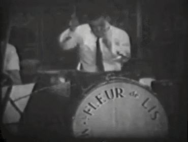 Hot Drummer! Oliver Hardy In "The Nickel Hopper" (1926) GIF - Oliver Hardy Drum Drumming GIFs