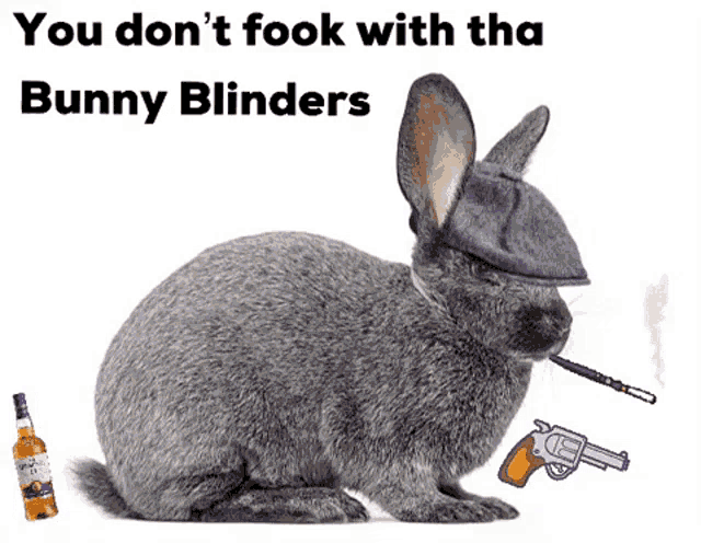 Bunny Blinders Peaky Blinders GIF - Bunny Blinders Peaky Blinders Fook GIFs