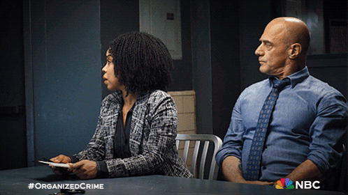 Really Detective Elliot Stabler GIF - Really Detective Elliot Stabler Sergeant Ayanna Bell GIFs