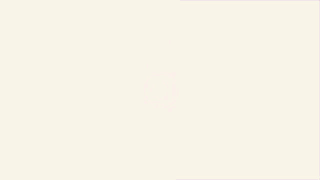 a white cat is in a purple circle with lines around it