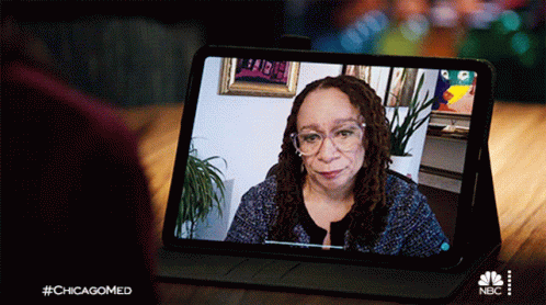 Video Call Chicago Med GIF - Video Call Chicago Med Listening GIFs