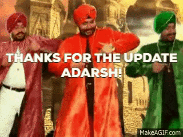 Thanks For The Update Adarsh Adarsh GIF - Thanks For The Update Adarsh Adarsh Update GIFs