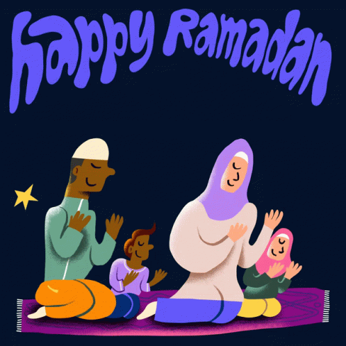 Happy Ramadan Prayer GIF