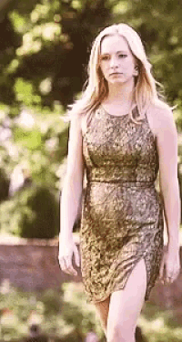 Caroline Forbes Tvd GIF
