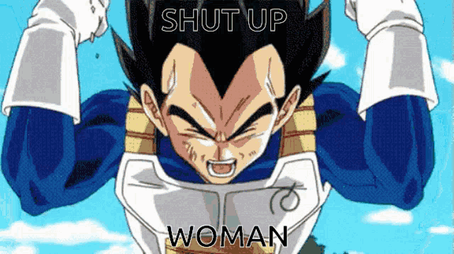 Vegeta Angry GIF