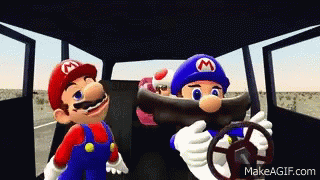 Mario Toad GIF - Mario Toad Mario And Friends GIFs