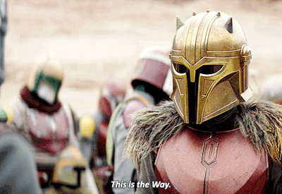 The Mandalorian This Is The Way GIF - The Mandalorian This Is The Way The Armourer GIFs