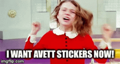 Avett Stickers GIF - Avett Stickers I Want Avett Stickers GIFs