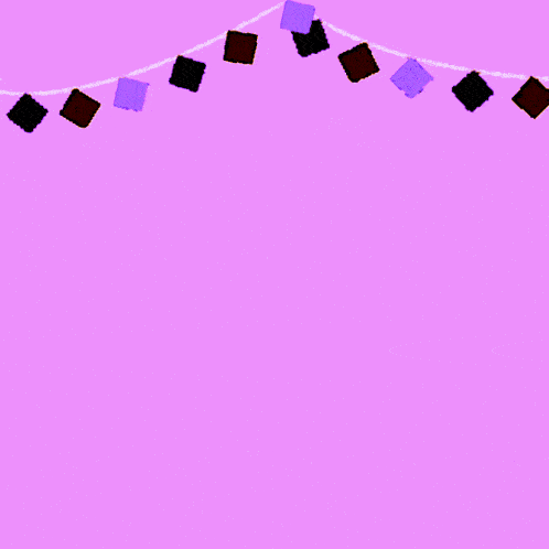 a purple background with squares and arabic writing