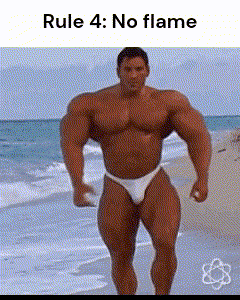 a very muscular man in a bikini is walking on the beach