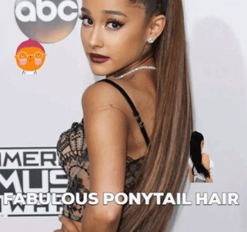 Ponytail Hairstyle Ponytail Extensions GIF
