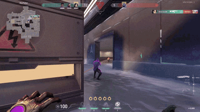 a screenshot of a video game with the number 100 on the bottom of the screen