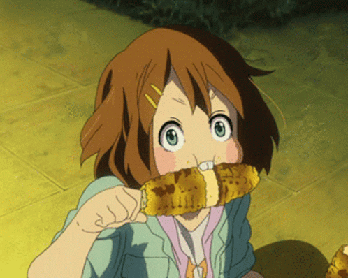 Anime Eat GIF - Anime Eat Corn GIFs