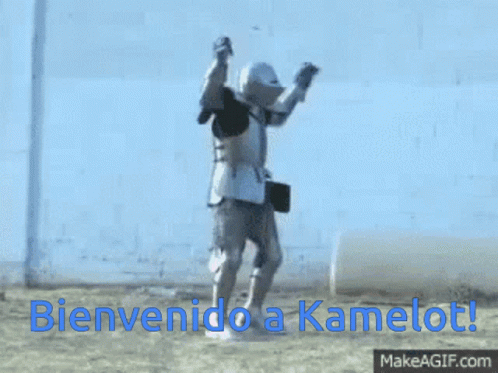 Bienvenido A Kamelot Dance GIF - Bienvenido A Kamelot Dance Knight GIFs