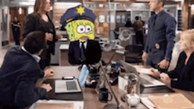 Sponge Bob Squarepants Law And Order GIF - Sponge Bob Squarepants Law And Order Police GIFs