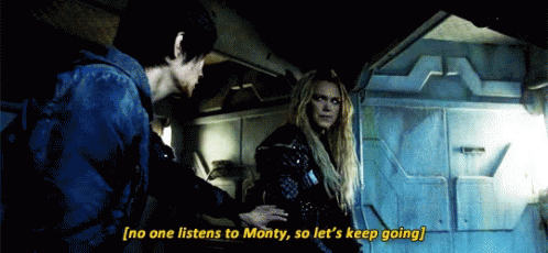 Monty Green The100 GIF - Monty Green The100 Lets Keep Going GIFs