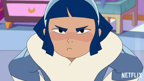Annoyed Frosta GIF - Annoyed Frosta Shera And The Princesses Of Power GIFs