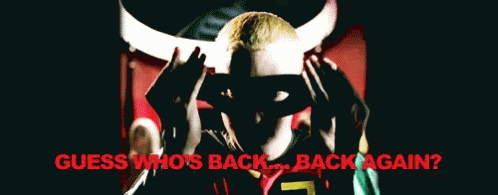 Guess Whos GIF - Guess Whos Back GIFs