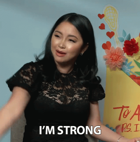Im Strong Lana Condor GIF - Im Strong Lana Condor To All The Boys Ive Loved Before2 GIFs