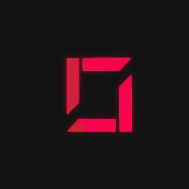 a red square on a black background that says ' l ' on it
