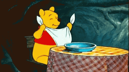 Happy Food GIF - Happy Food Winnie The Pooh GIFs