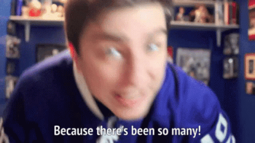 Steve Dangle Because Theres Been So Many GIF - Steve Dangle Because Theres Been So Many Theres Been So Many GIFs