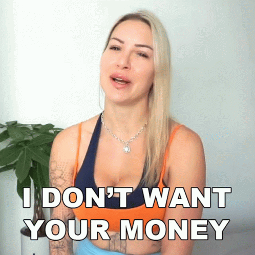 I Dont Want Your Money Tracy Kiss GIF - I Dont Want Your Money Tracy Kiss I Dont Need Your Money GIFs