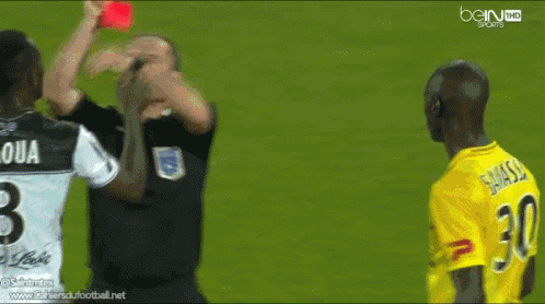 Red Card Referee GIF - Red Card Referee Soccer GIFs