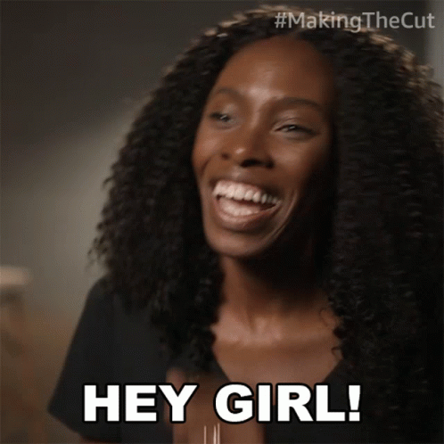 Hey Girl Andrea Pitter GIF - Hey Girl Andrea Pitter Making The Cut GIFs