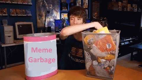 Meme Garbage Garbage GIF - Meme Garbage Garbage Peebville GIFs
