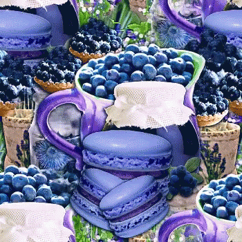 Gina101 Blueberries GIF - Gina101 Blueberries Glittery GIFs