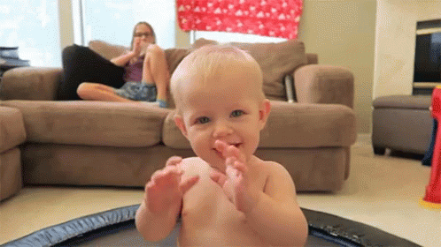 Scott And Camber Clapping GIF - Scott And Camber Clapping Cute Baby GIFs