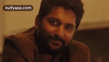 Actor Nani Full Confident On His Upcoming V Movie.Gif GIF