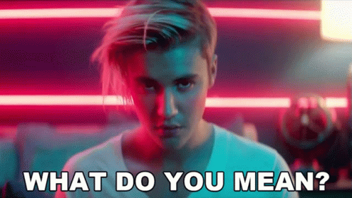 What Do You Mean Justin Bieber GIF - What Do You Mean Justin Bieber What Are You Saying GIFs