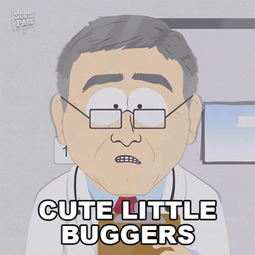 Cute Little Buggers Arent They South Park GIF - Cute Little Buggers Arent They South Park S22e3 GIFs