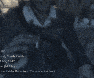 a man in a military uniform with a medal on his chest