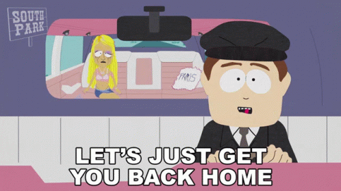 Lets Just Get You Back Home Paris Hilton GIF - Lets Just Get You Back Home Paris Hilton South Park GIFs