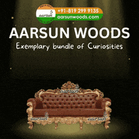 Wooden Sofa Wooden Sofa By Aarsun GIF - Wooden Sofa Wooden Sofa By Aarsun Aarsun GIFs