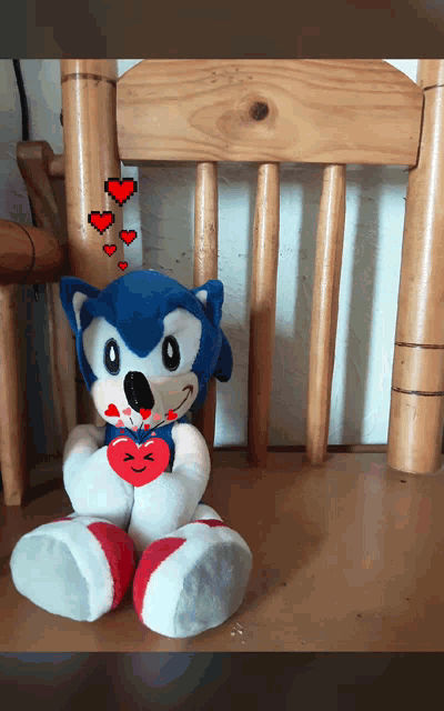 Sonic Hearts GIF - Sonic Hearts Te Amo GIFs