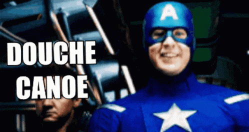 Captain America Douche Canoe GIF - Captain America Douche Canoe GIFs